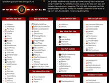 Tablet Screenshot of pornoracle.com